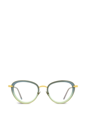 Pomellato Eyewear oval-frame glasses - Green