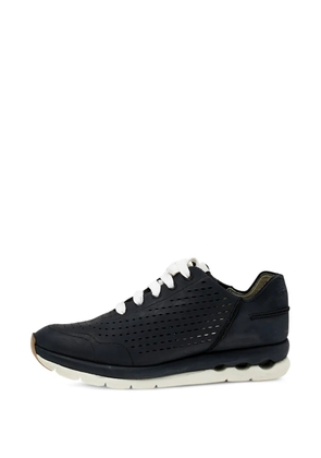 Ferragamo Pre-Owned low-top leather sneakers - Black