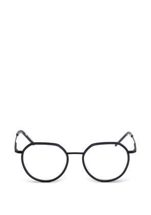 Kaleos Hunham geometric-frame glasses - Black