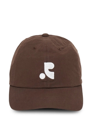 Rest & Recreation logo-embroidered cotton cap - Brown