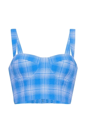 Cara Cara Claudine top - Blue