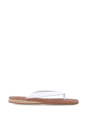 Miu Miu thong sandals - White