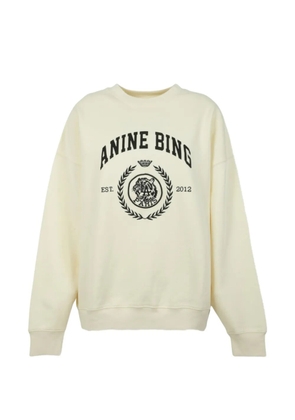 ANINE BING Miles Collegiate sweatshirt - Neutrals