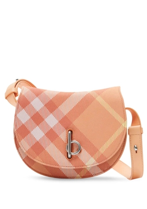 Burberry mini Rocking Horse checkered bag - Orange