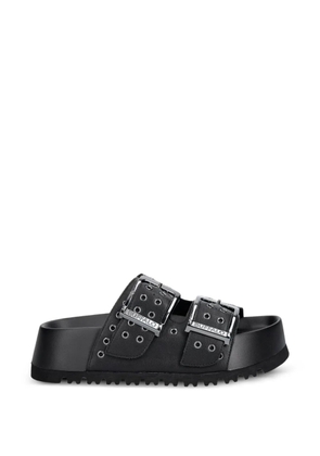 Buffalo Jane Ari RIV buckled sandals - Black