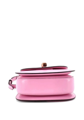 Gucci Pre-Owned Bamboo 1947 Top Handle Bag Leather Mini shoulder bag - Pink