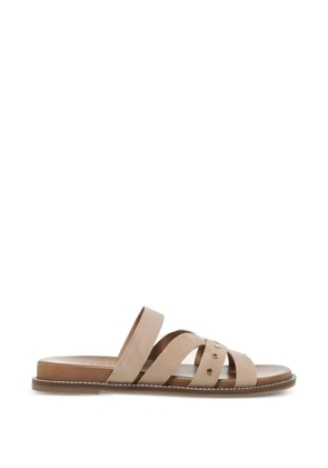 INUOVO studded flat sandals - Neutrals