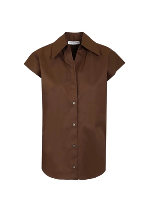 Al Duca D’Aosta 1902 Aletta sleeveless shirt - Brown