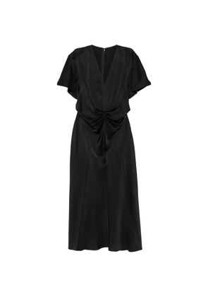 Victoria Beckham Eve midi dress - Black