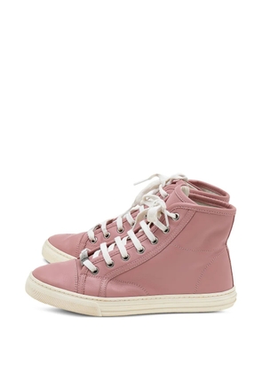 Gucci Pre-Owned high-top sneakers - Pink