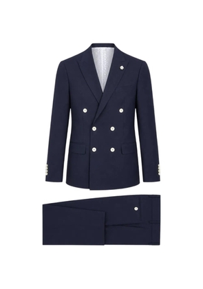 RAMON SANJURJO double-breasted two-piece suit - Blue