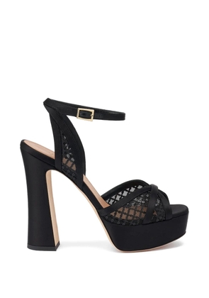 Malone Souliers Sylvie sequin-mesh sandals - Black
