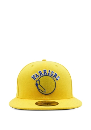 NEW ERA CAP 59FIFTY Golden State Warriors Classics Night Hardwood fitted cap - Yellow