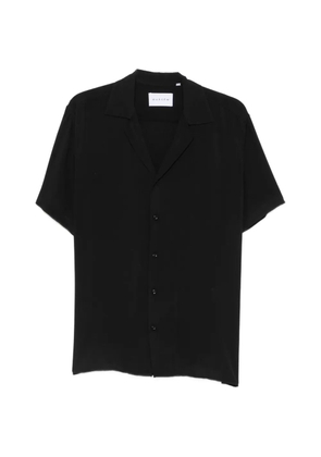 MARSEM short-sleeve camp-collar shirt - Black