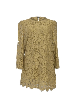 Dolce & Gabbana Pre-Owned corded lace tunic - Neutrals