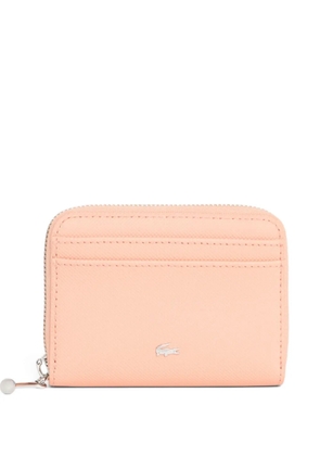 Lacoste Daily City zip cardholder wallet - Pink