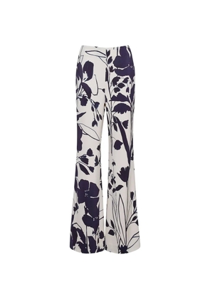 Cara Cara Pisa floral-print trousers - Neutrals