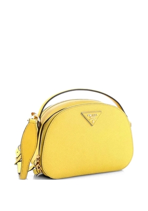 Prada Pre-Owned Odette Top Handle Bag Saffiano Leather Small shoulder bag - Yellow