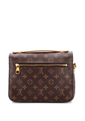 Louis Vuitton Pre-Owned Pochette Metis Monogram Canvas crossbody bag - Brown