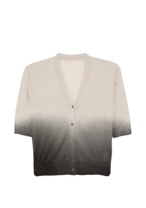 JNBY gradient-effect cardigan - Grey