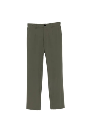 PMDS elasticated-waistband tailored trousers - Green