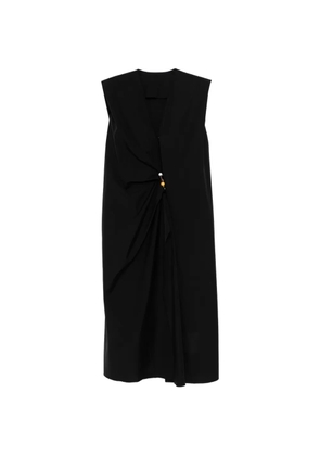 JNBY bead-embellished deconstructed dress - Black