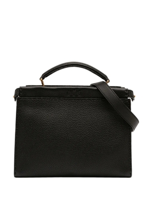 Fendi Pre-Owned 2000-2010 Mini Calfskin Romano Selleria Peekaboo Iconic Fit satchel - Black