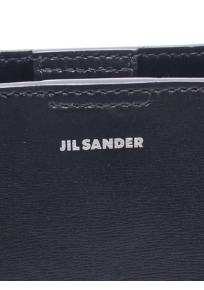 Jil Sander Pre-Owned 2010s small Tangle leather shoulder bag - Black