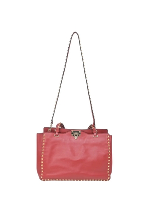 Valentino Garavani Pre-Owned Rockstud leather tote bag - Red