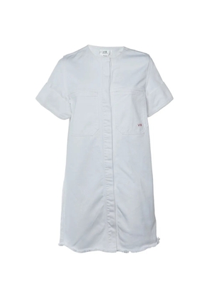 Victoria Victoria Beckham buttoned mini dress - White