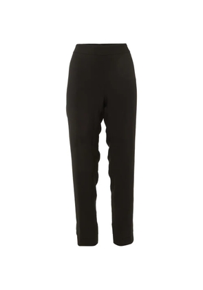 Emporio Armani Pre-Owned regular-fit trousers - Black