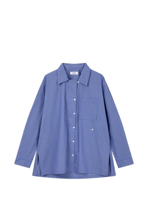 TOMBOY striped oversized shirt - Blue