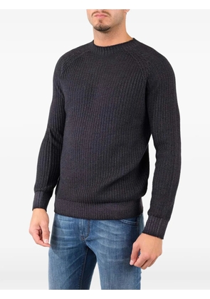 Al Duca D’Aosta 1902 ribbed-knit wool sweater - Grey