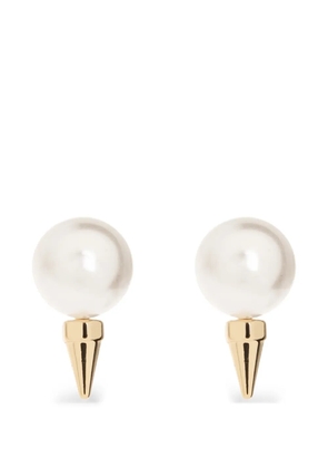 AllSaints faux-pearl-embellished earrings (set of two pairs) - Gold