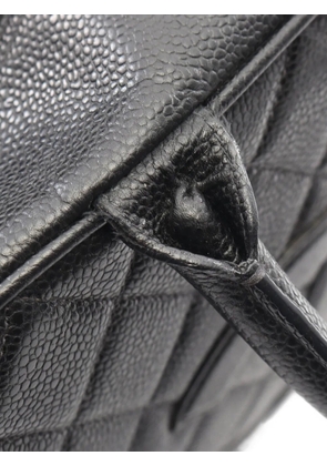 CHANEL Pre-Owned 2003-2004 Matelassé tote bag - Black