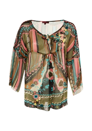 Kenzo Pre-Owned printed blouse - Neutrals