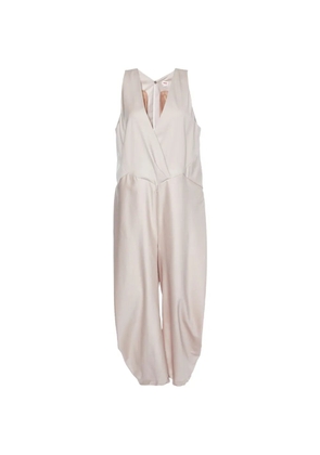 Kenzo Pre-Owned sleeveless wrap-style jumpsuit - Neutrals