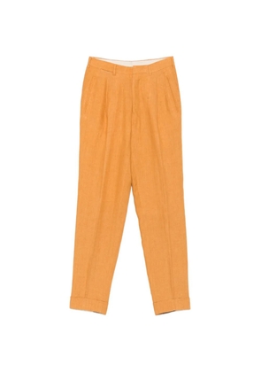 Romeo Gigli Pre-Owned 1990s pleated-front trousers - Orange