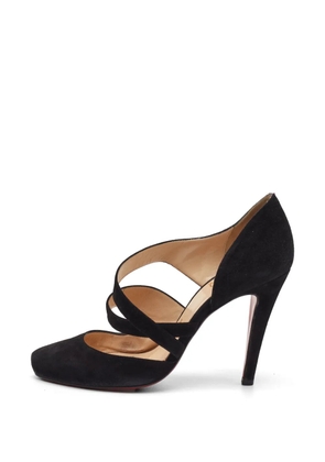 Christian Louboutin Pre-Owned Citoyenne suede pumps - Black