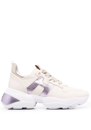 Hogan Interaction logo-detail sneakers - Neutrals