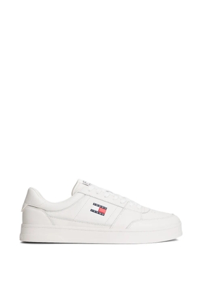 Tommy Jeans Greenwich perforated-toe lace-up sneakers - White