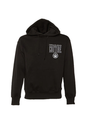Versace Pre-Owned Couture logo-embroidered hoodie - Black