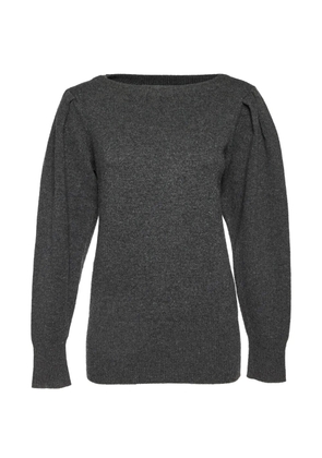 MARANT ÉTOILE puff-sleeve sweater - Black