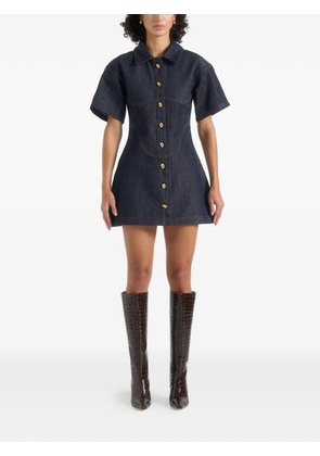 Manière De Voir Mathilde mini dress - Blue