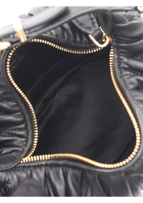 Miu Miu Pre-Owned 2020s Matelassé shoulder bag - Black