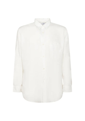 Comme Des Garçons long-sleeve button-down shirt - White