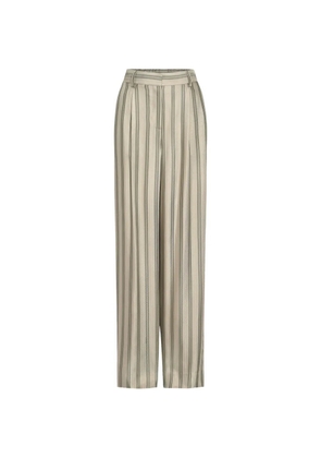 TWP Hudson St striped trousers - Neutrals