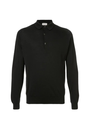 John Smedley Bradwell polo shirt - Black