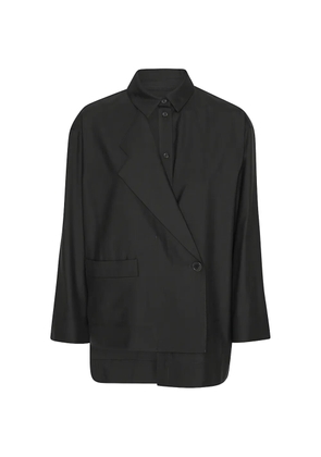 Henrik Vibskov layered shirt-style blazer - Black