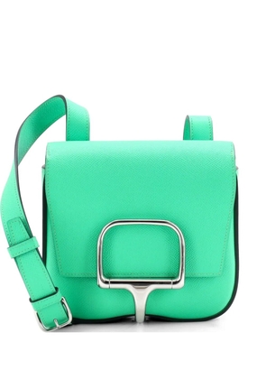 Hermès Pre-Owned Della Cavalleria Shoulder Bag Epsom Mini crossbody bag - Green
